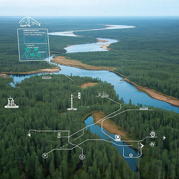 Завершена работа над базами данных схем транспортировки ТКО в Архангельской области