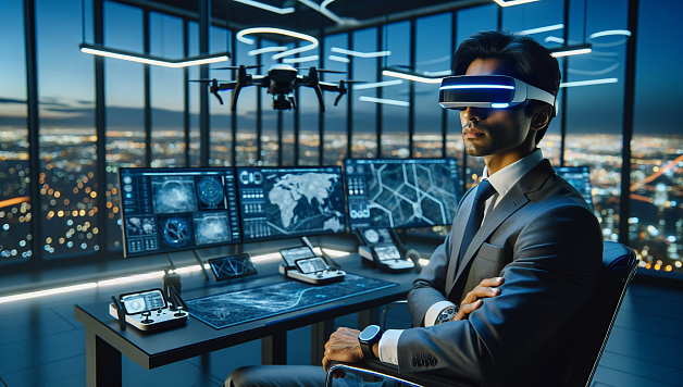 В РФ разработали VR-тренажер для обучения операторов дронов типа «крыло»