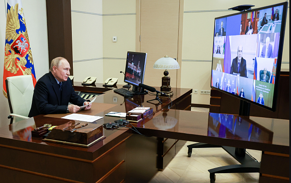 Путин заявил о необходимости перейти к более широкому внедрению цифрового рубля
